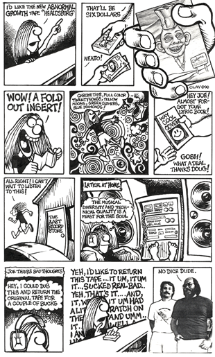 Abnormal Growth Rock Band Flyer Art - Rock Poster Art